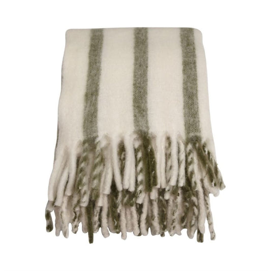 Morgan Pläd Duo Grön | Mogihome | 7340007876189 | 104572 | Maessing Interiör