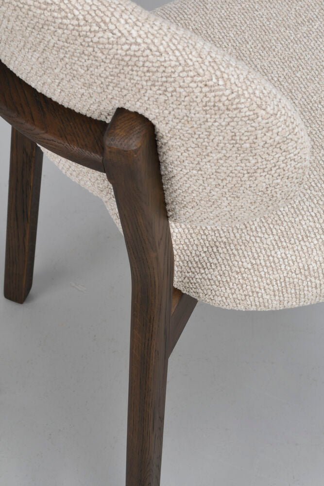 Patterson Stol Beige/Brun Ek | Rowico Home | 7340233304166 | 120174 | Maessing Interiör