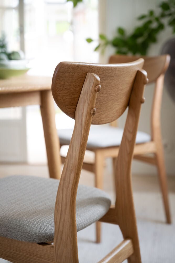 Rodham Stol Grå - Beige/Ek | Rowico Home | 7340126593349 | 120086 | Maessing Interiör