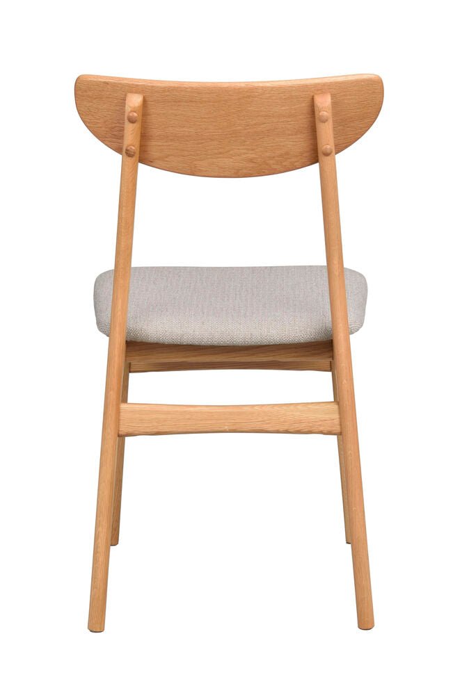 Rodham Stol Grå - Beige/Ek | Rowico Home | 7340126593349 | 120086 | Maessing Interiör