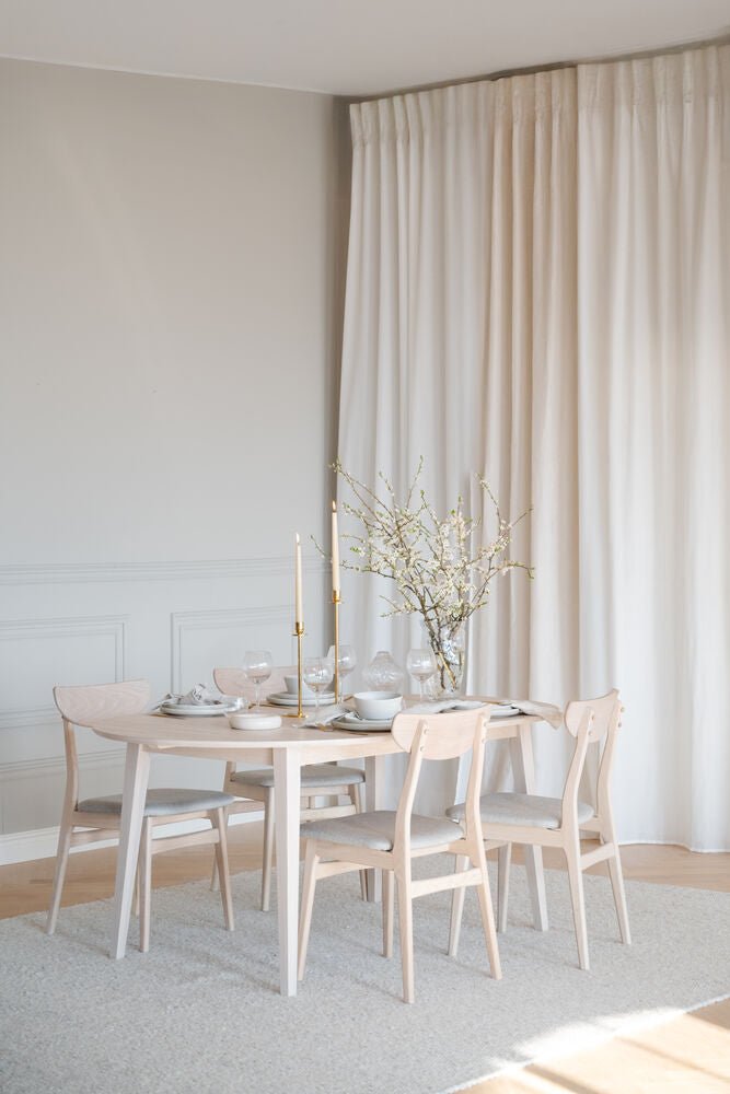 Rodham Stol Grå - Beige/Vitpigmenterad Ek | Rowico Home | 7340126593356 | 120087 | Maessing Interiör