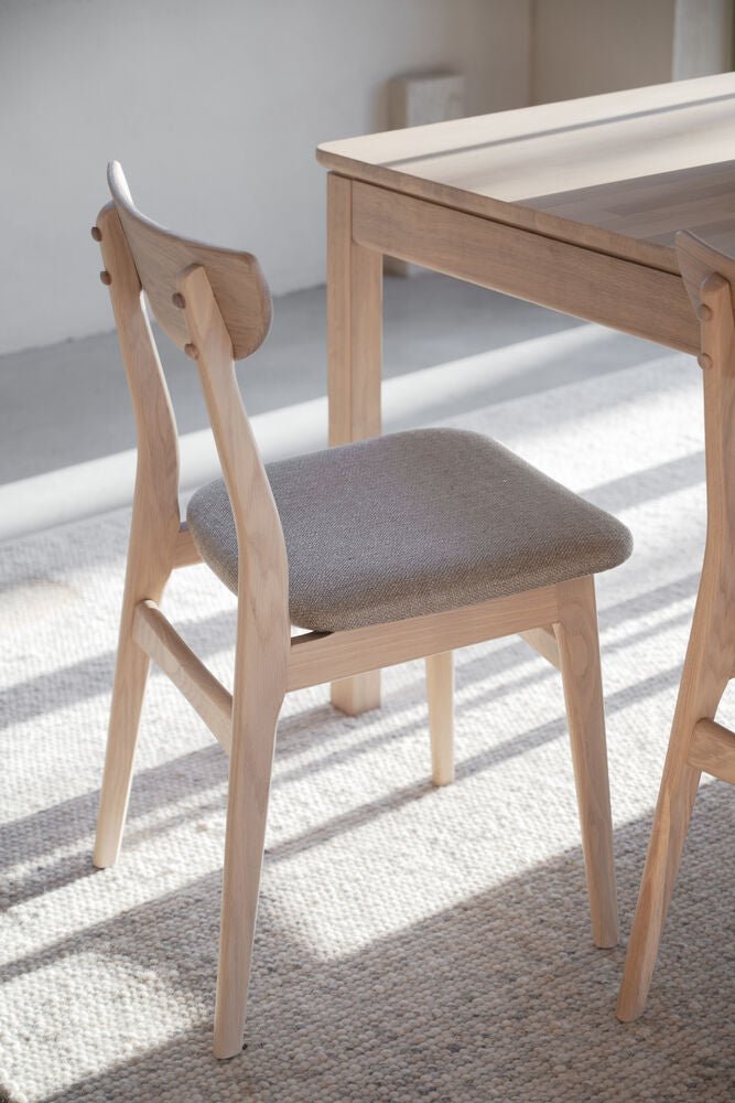 Rodham Stol Grå - Beige/Vitpigmenterad Ek | Rowico Home | 7340126593356 | 120087 | Maessing Interiör