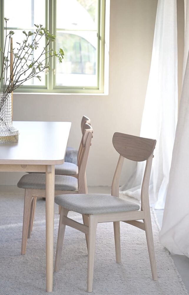 Rodham Stol Grå - Beige/Vitpigmenterad Ek | Rowico Home | 7340126593356 | 120087 | Maessing Interiör