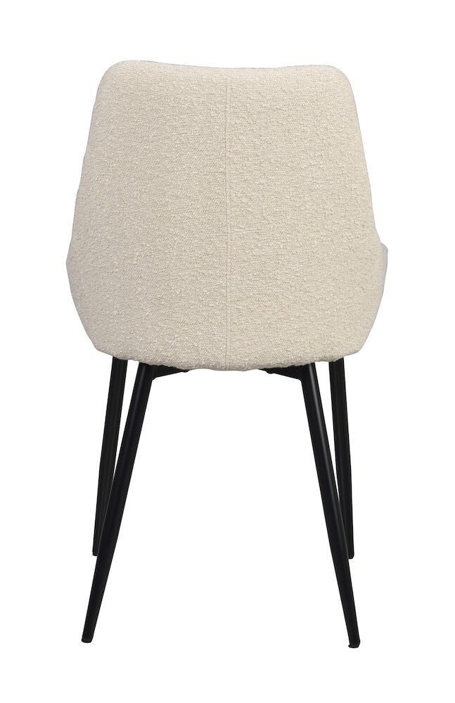 Sierra Stol Beige Bouclé/Svart | Rowico Home | 7340126559062 | 110492 | Maessing Interiör