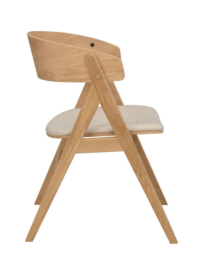 Waterton Karmstol Beige/Ek | Rowico Home | 7340126555552 | 120752 | Maessing Interiör
