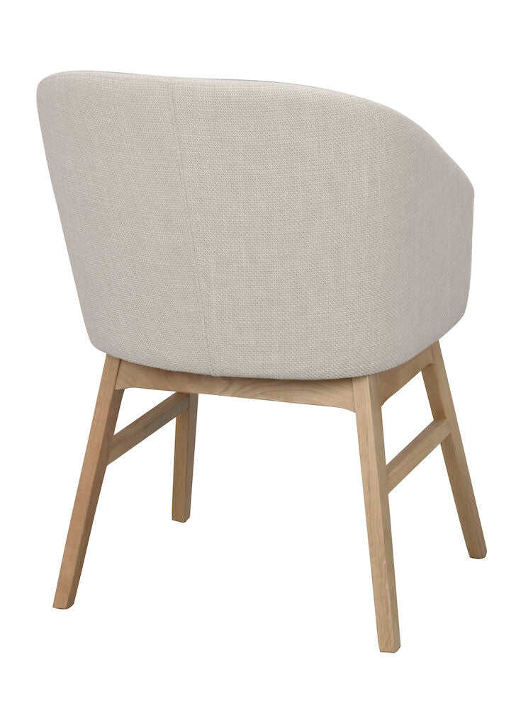 Windham Karmstol Beige/Ek | Rowico Home | 7340126554562 | 120664 | Maessing Interiör