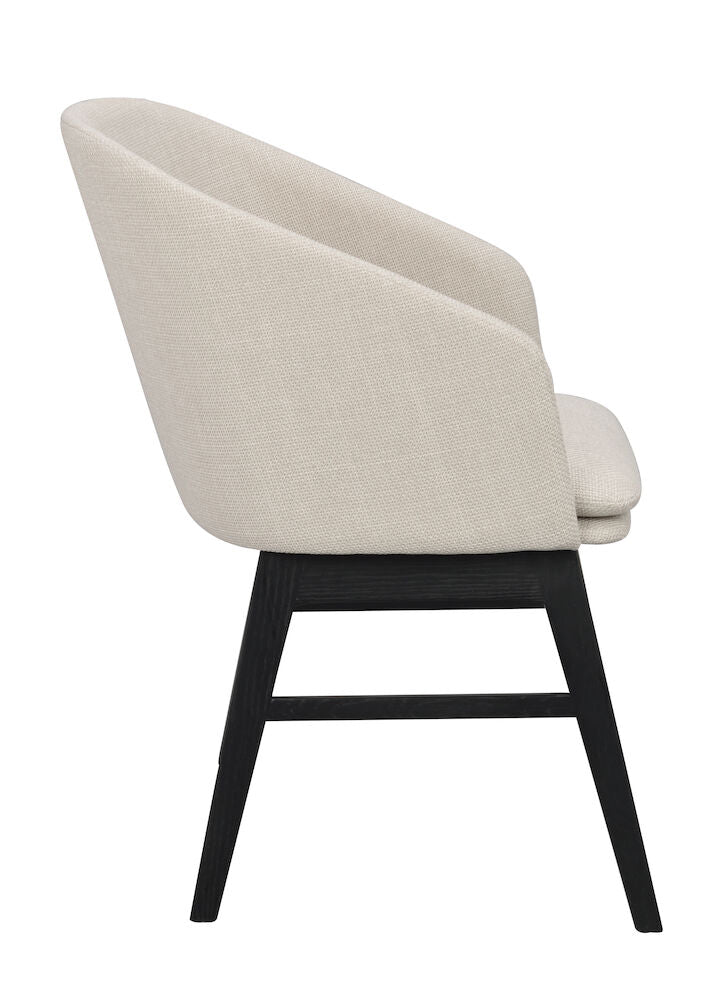 Windham Karmstol Beige/Svart | Rowico Home | 7340126554593 | 120667 | Maessing Interiör