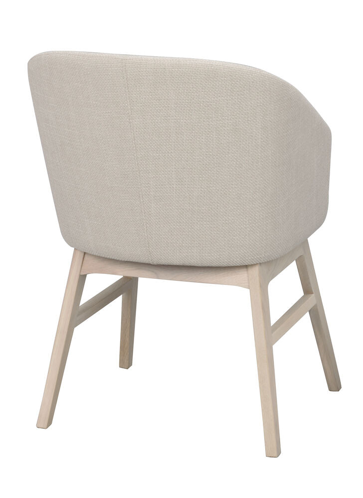 Windham Karmstol Beige/Vitpigmenterad Ek | Rowico Home | 7340126554579 | 120665 | Maessing Interiör