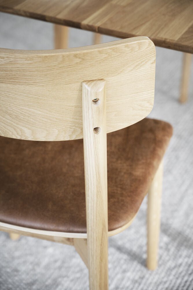 Wolcott Stol Brun/Ek | Rowico Home | 7340126556443 | 120940 | Maessing Interiör