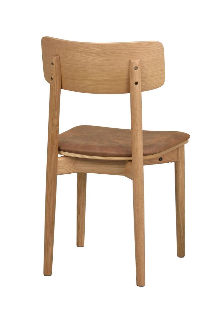 Wolcott Stol Brun/Ek | Rowico Home | 7340126556443 | 120940 | Maessing Interiör