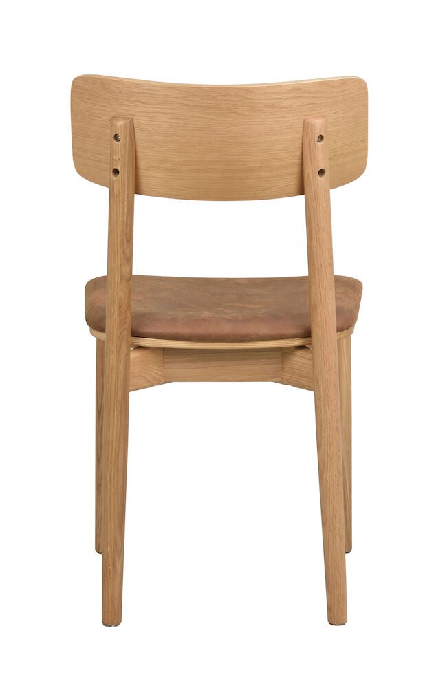 Wolcott Stol Brun/Ek | Rowico Home | 7340126556443 | 120940 | Maessing Interiör