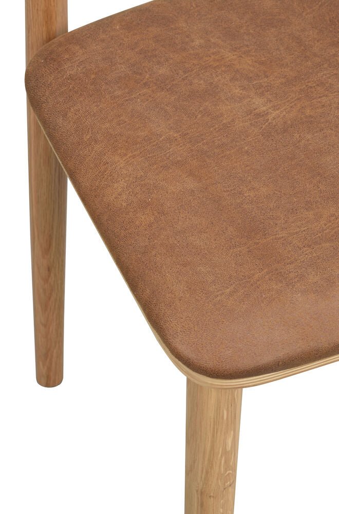 Wolcott Stol Brun/Ek | Rowico Home | 7340126556443 | 120940 | Maessing Interiör