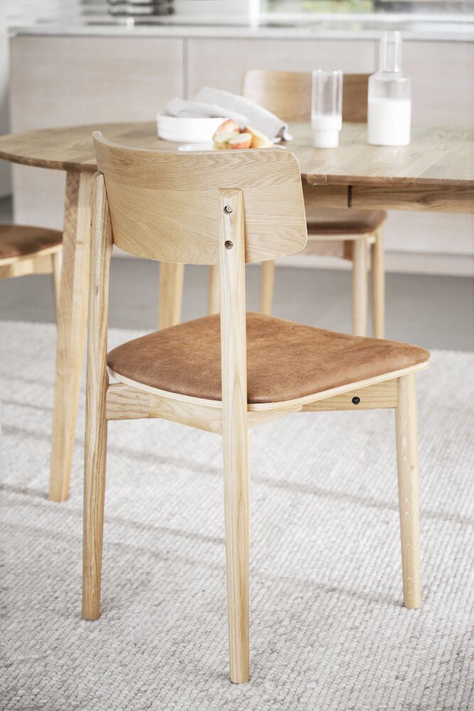 Wolcott Stol Brun/Ek | Rowico Home | 7340126556443 | 120940 | Maessing Interiör