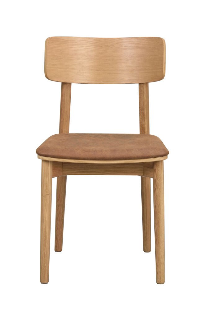 Wolcott Stol Brun/Ek | Rowico Home | 7340126556443 | 120940 | Maessing Interiör
