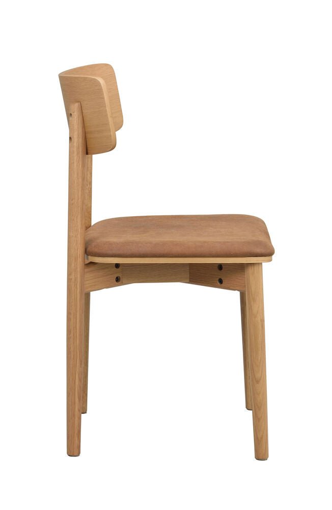 Wolcott Stol Brun/Ek | Rowico Home | 7340126556443 | 120940 | Maessing Interiör