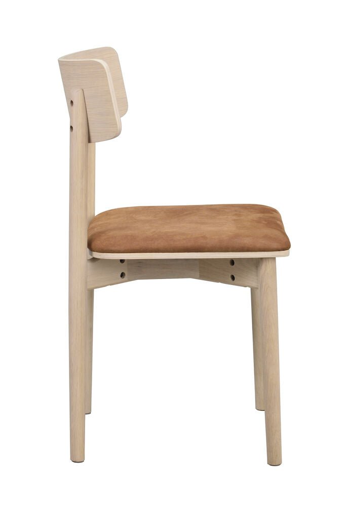 Wolcott Stol Brun/Vitpigmenterad Ek | Rowico Home | 7340126556450 | 120941 | Maessing Interiör