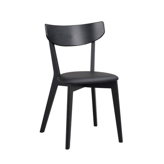 Ami Stol Svart/Svart | Rowico Home | 7340126504475 | 52207 | Maessing Interiör