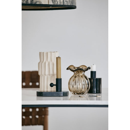 Baffin Ljusstake Svart | Nordal | 5708309160603 | 1317 | Maessing Interiör