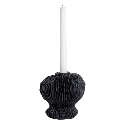 Bonnie Ljusstake Låg Svart | Mogihome | 7340007871153 | 103748 | Maessing Interiör