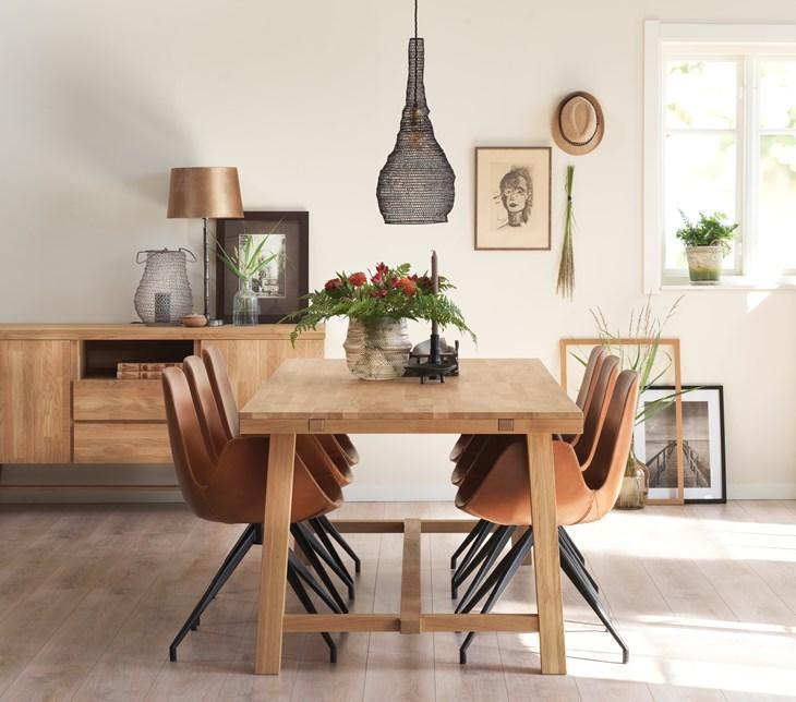 Brooklyn Matbord Ek 220 | Rowico Home | 7340126527887 | 108590 | Maessing Interiör