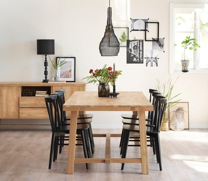 Brooklyn Matbord Ek 220 | Rowico Home | 7340126527887 | 108590 | Maessing Interiör