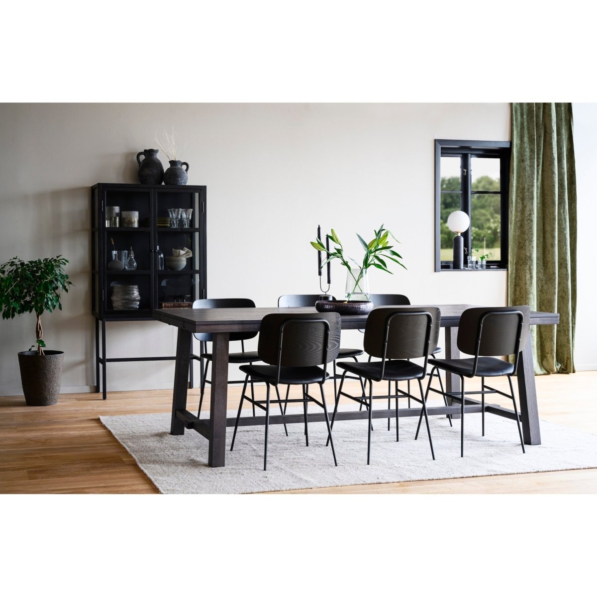 Brooklyn Matbord Mörkbrun 220 | Rowico Home | 7340126517215 | 108541 | Maessing Interiör