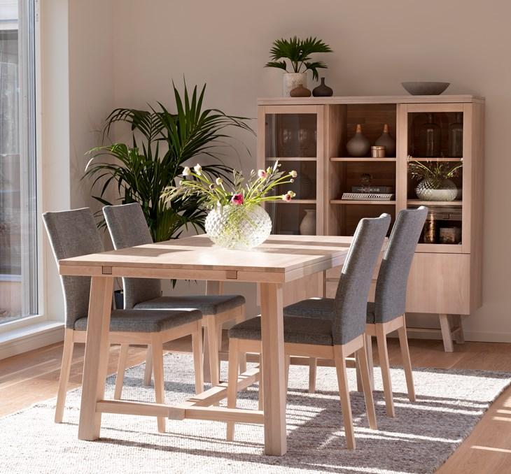 Brooklyn Matbord Vitpigmenterad 170 | Rowico Home | 7340126532980 | 108536 | Maessing Interiör
