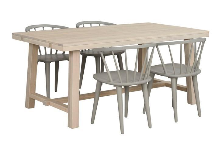 Brooklyn Matbord Vitpigmenterad 170 | Rowico Home | 7340126532980 | 108536 | Maessing Interiör