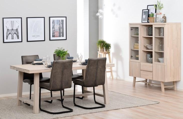 Brooklyn Matbord Vitpigmenterad 170 | Rowico Home | 7340126532980 | 108536 | Maessing Interiör