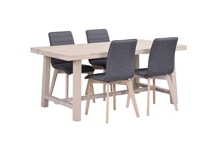 Brooklyn Matbord Vitpigmenterad 170 | Rowico Home | 7340126532980 | 108536 | Maessing Interiör