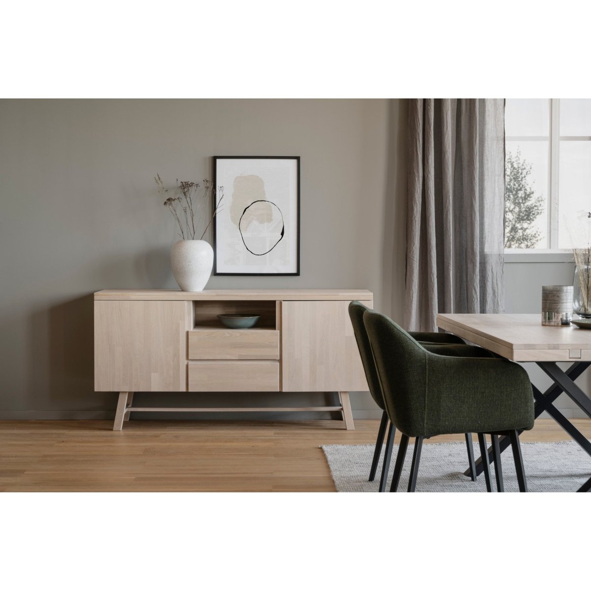 Brooklyn Sideboard Vitpigmenterad | Rowico Home | 7340126518687 | 108564 | Maessing Interiör