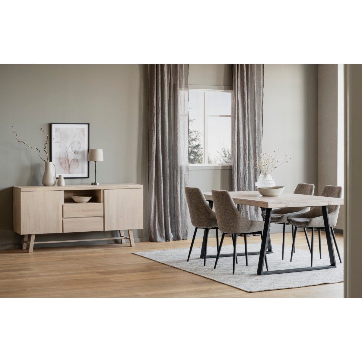 Brooklyn Sideboard Vitpigmenterad | Rowico Home | 7340126518687 | 108564 | Maessing Interiör