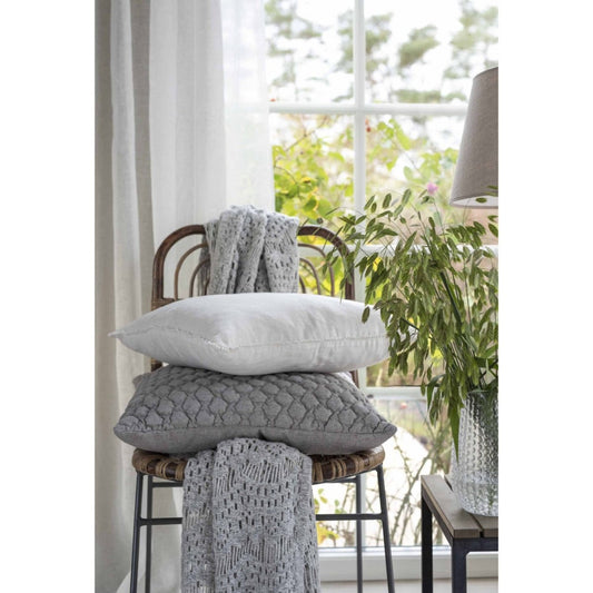 Bubbel Kuddfodral Grå 50x50 | Fondaco | 7340073887171 | 200130 - 444 - 85 | Maessing Interiör