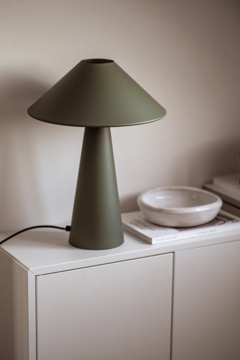 Cannes Bordslampa Grön | Globen Lighting | 7319434234039 | 423403 | Maessing Interiör