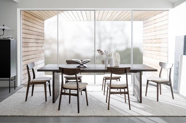 Emmett Matbord Brun Ek 240 | Rowico Home | 7340126550786 | 120352 | Maessing Interiör