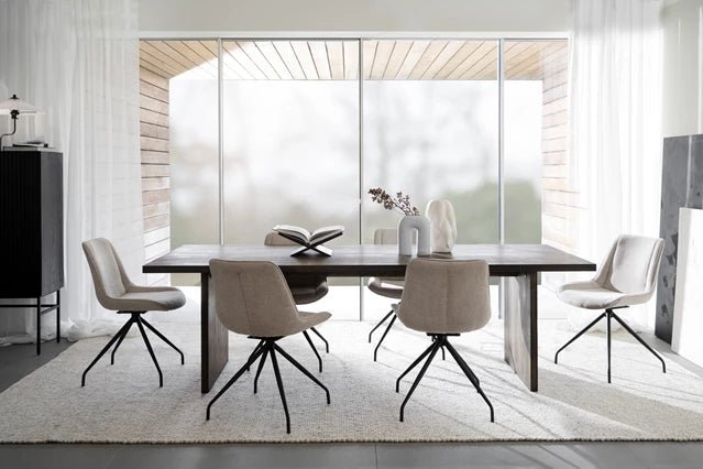 Emmett Matbord Brun Ek 240 | Rowico Home | 7340126550786 | 120352 | Maessing Interiör