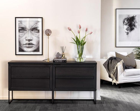 Everett Sideboard Svart | Rowico Home | 7340126536384 | 118783 | Maessing Interiör