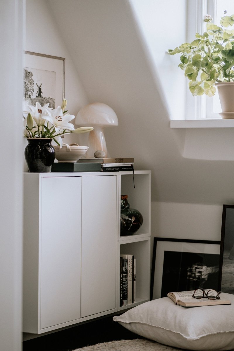 Fungo 22 Bordslampa Beige | Globen Lighting | 7319436214022 | 621402 | Maessing Interiör