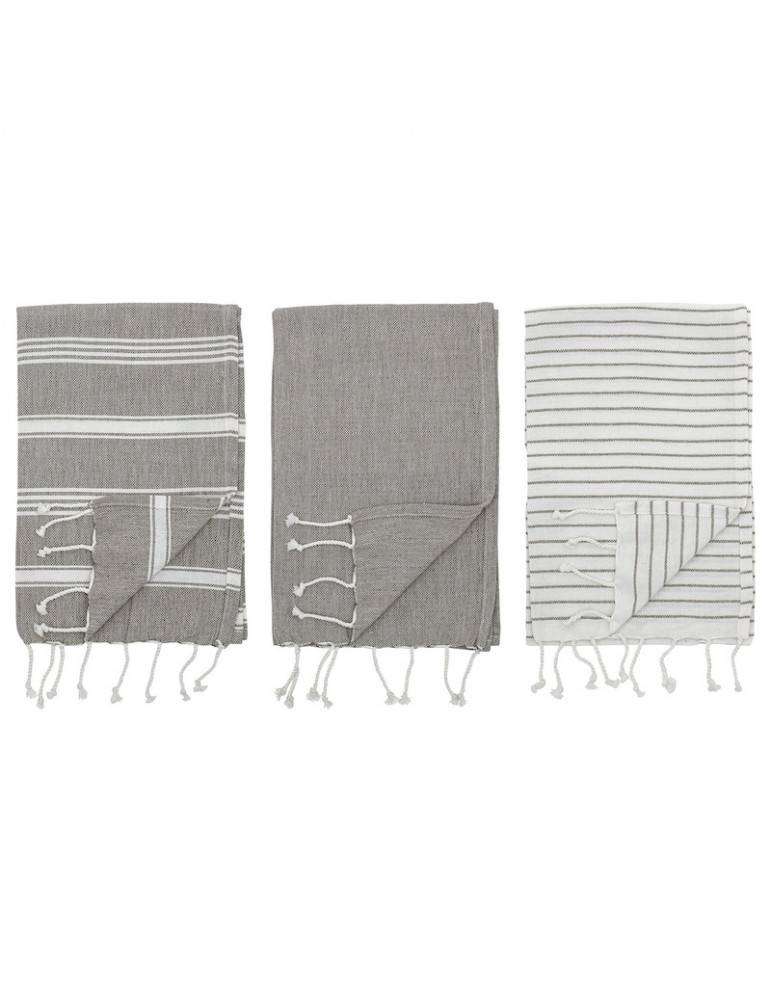 Grey Kökshanddukar 3 - pack | Bloomingville | 5711173255467 | 82049766 | Maessing Interiör
