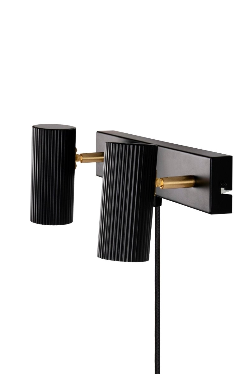 Hubble 2 Vägglampa Svart | Globen Lighting | 7319434832112 | 483211 | Maessing Interiör