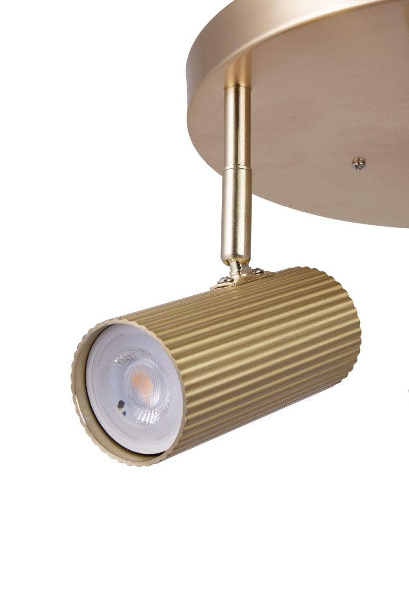 Hubble 3 Plafond/Taklampa Mässing | Globen Lighting | 7319434633658 | 463365 | Maessing Interiör