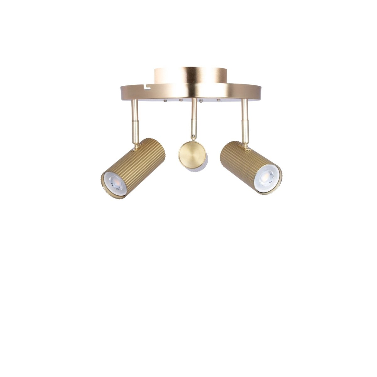 Hubble 3 Plafond/Taklampa Mässing | Globen Lighting | 7319434633658 | 463365 | Maessing Interiör