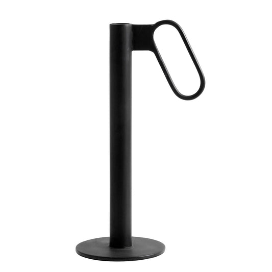 Industrial Ljusstake Svart Oval | Nordal | 5708309152417 | 2292 | Maessing Interiör