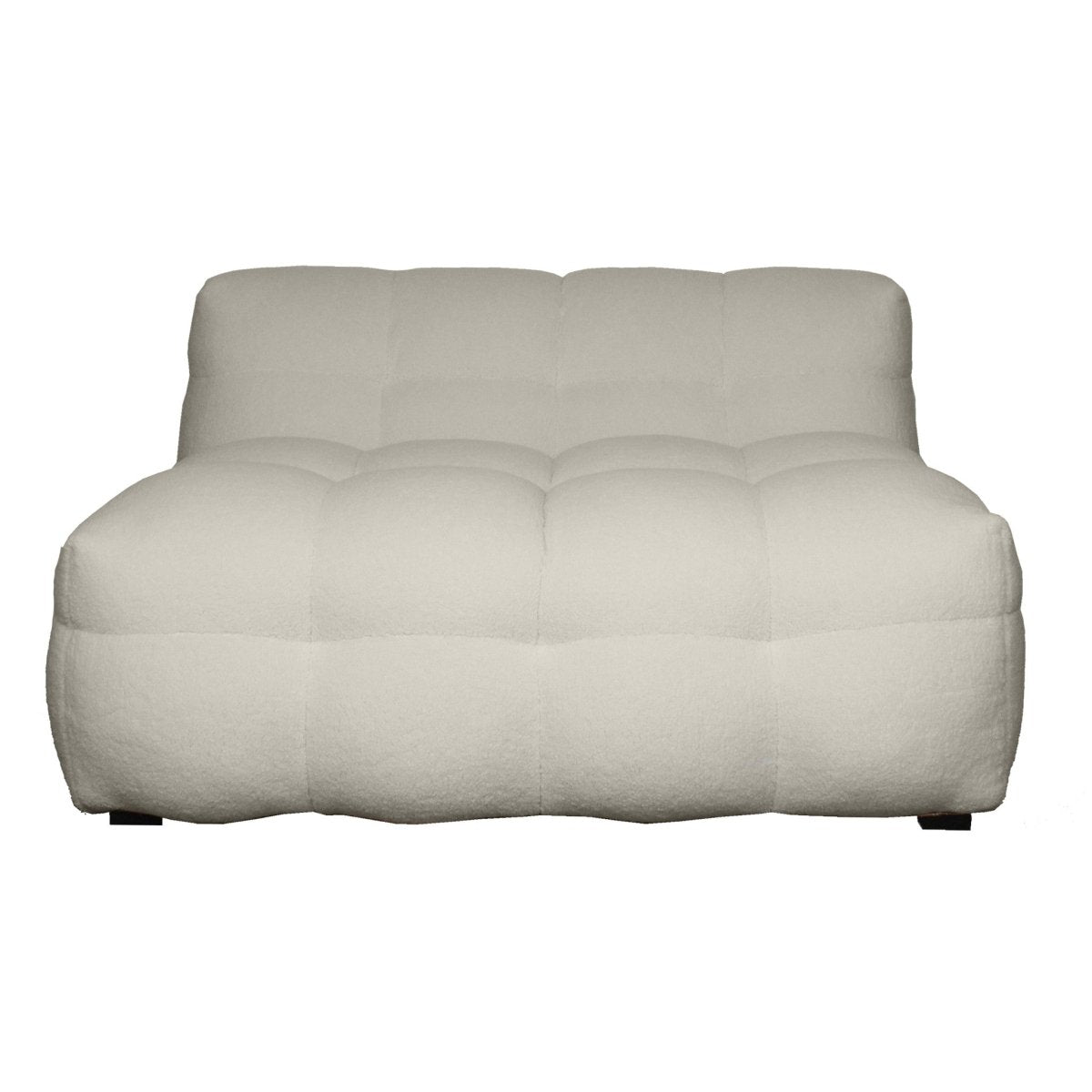 Kendall Fåtölj 1,5 - sits Creme Teddy | Mogihome | | 104279 | Maessing Interiör
