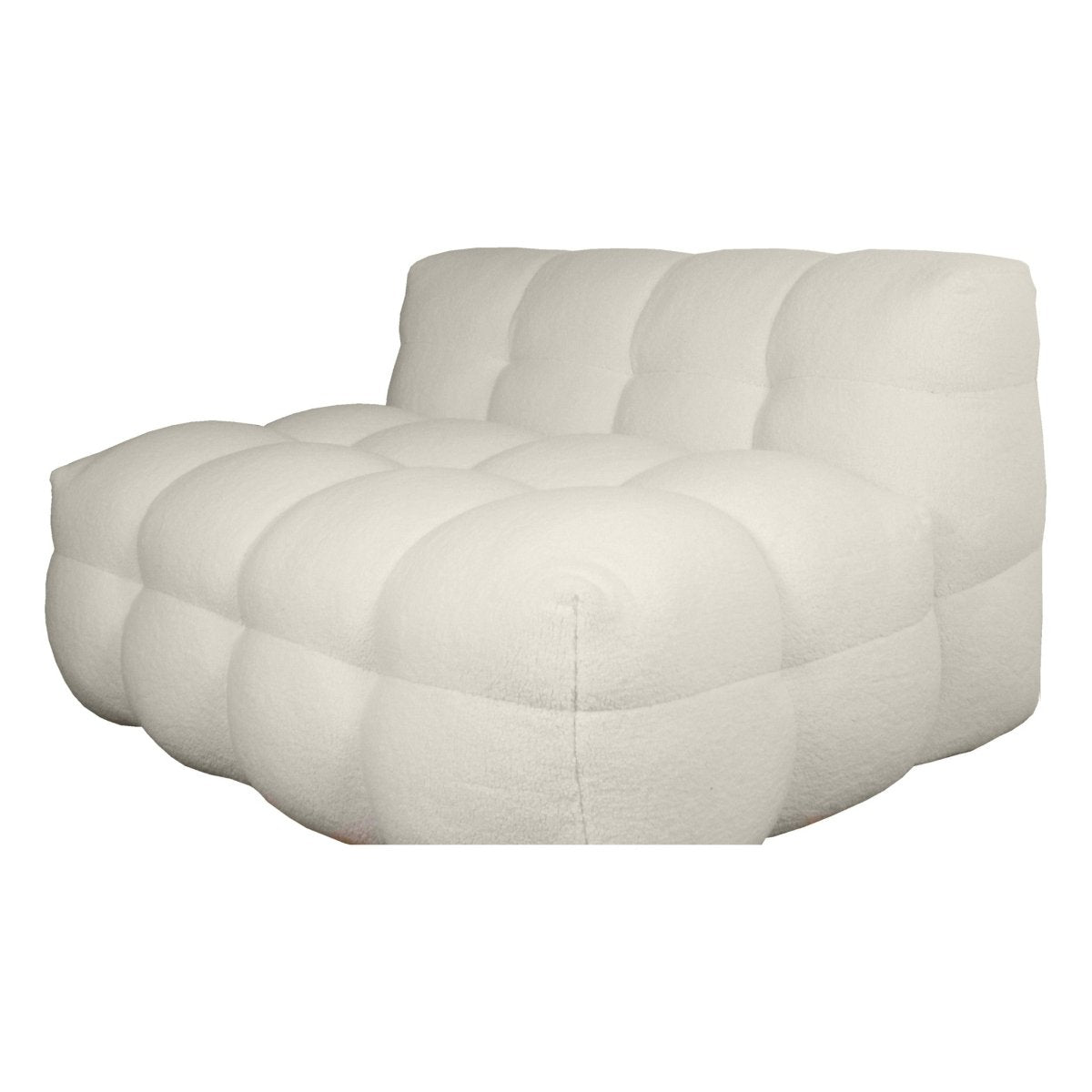 Kendall Fåtölj 1,5 - sits Creme Teddy | Mogihome | | 104279 | Maessing Interiör