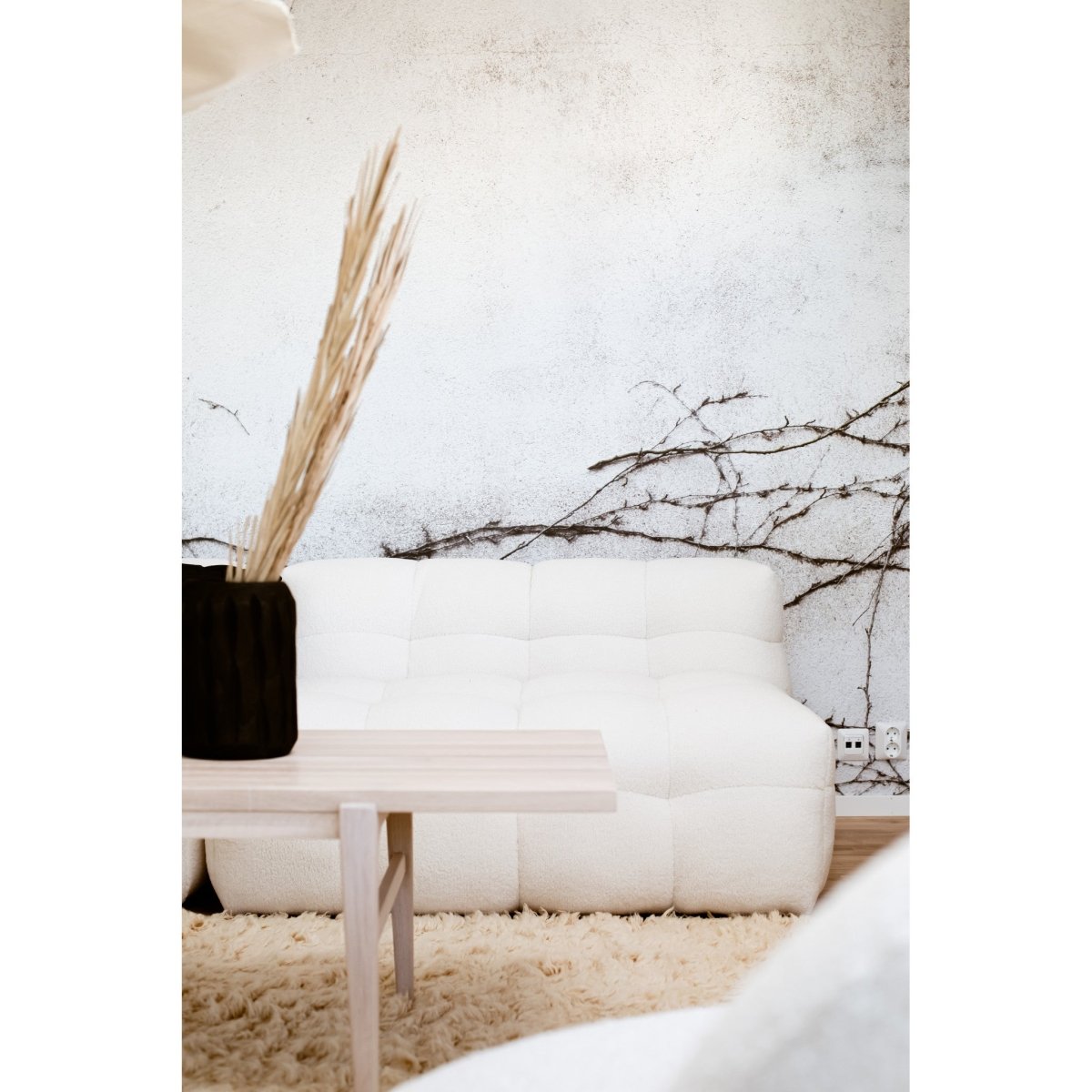 Kendall Fåtölj 1,5 - sits Creme Teddy | Mogihome | | 104279 | Maessing Interiör
