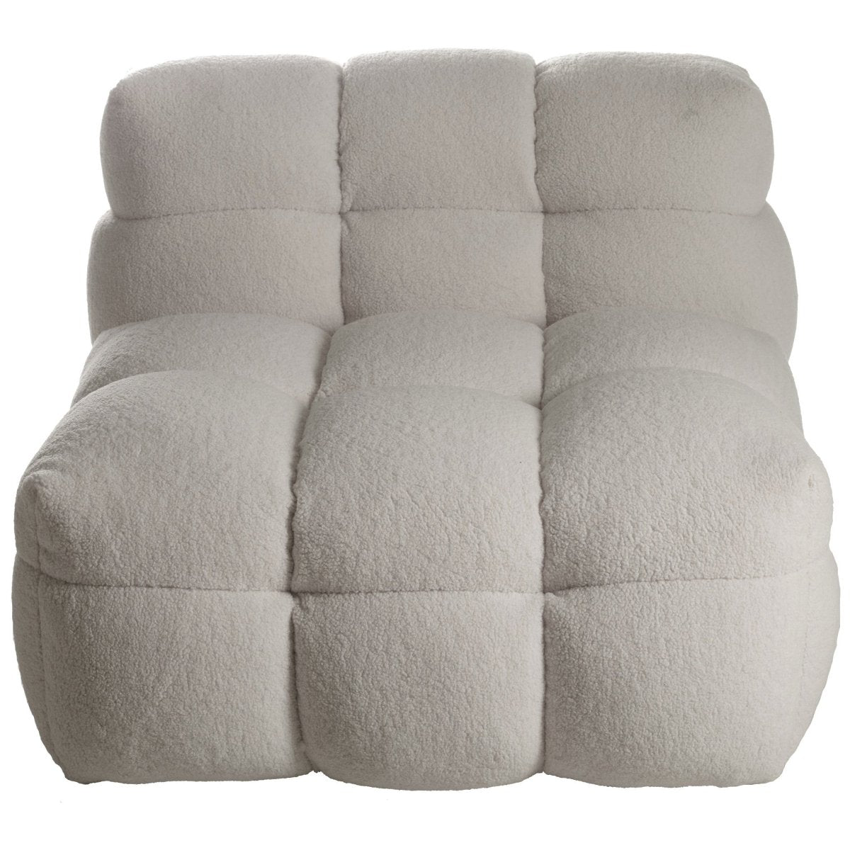 Kendall Fåtölj Creme Teddy | Mogihome | | 104288 | Maessing Interiör