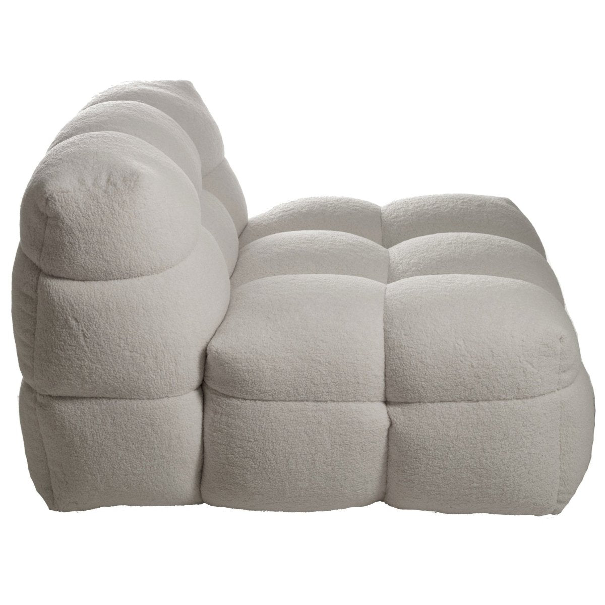 Kendall Fåtölj Creme Teddy | Mogihome | | 104288 | Maessing Interiör