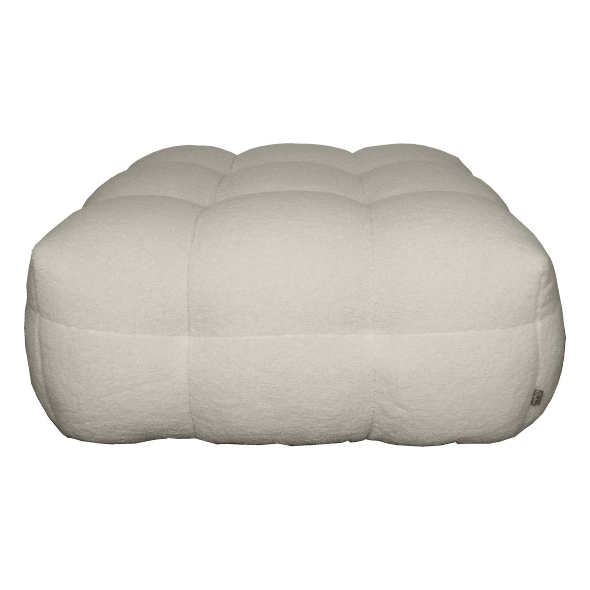 Kendall Fotpall Creme Teddy | Mogihome | | 104282 | Maessing Interiör