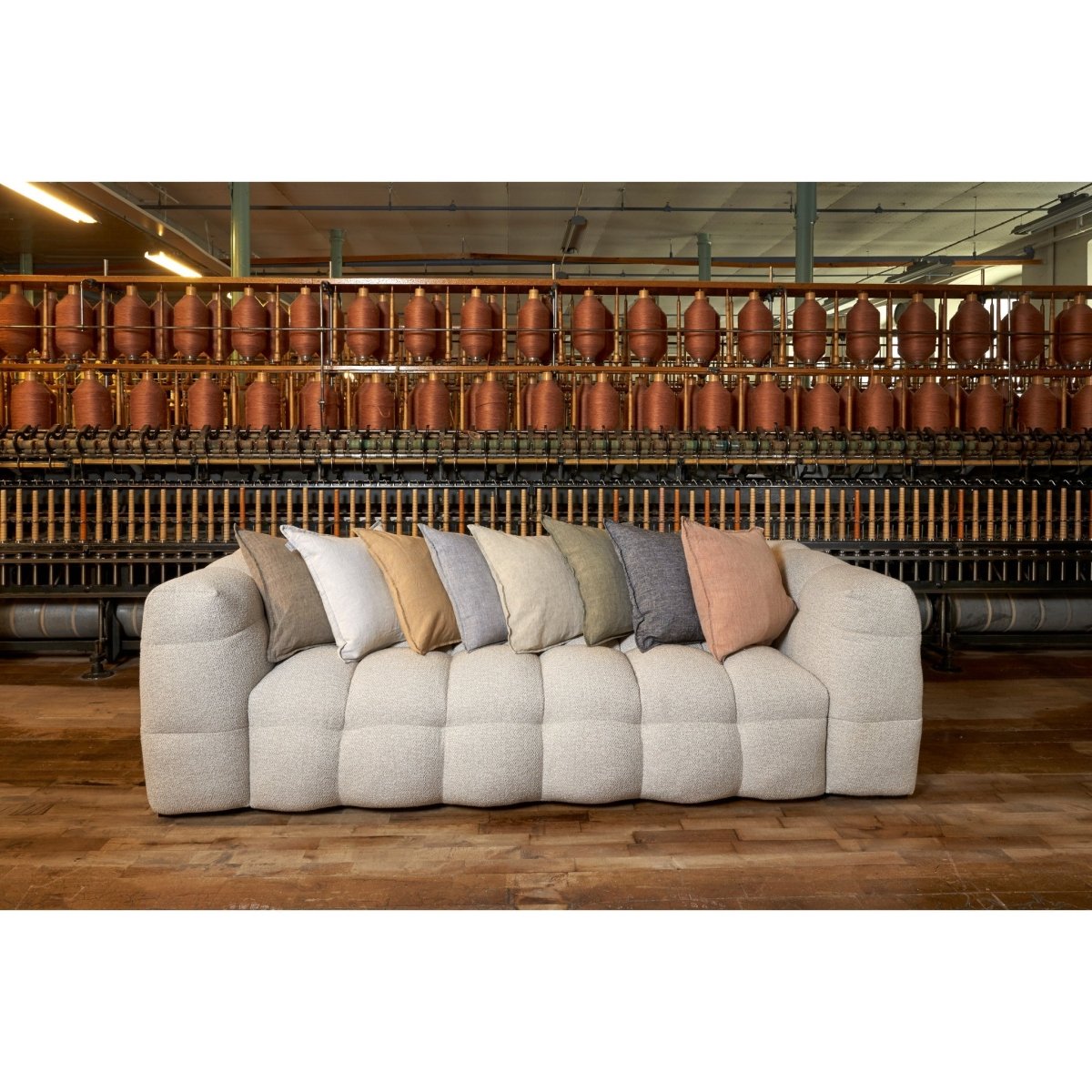 Kendall Soffa 3 - sits Beige Bouclé | Mogihome | | 104278 | Maessing Interiör